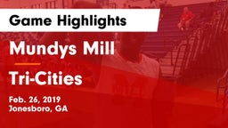 Mundys Mill  vs Tri-Cities  Game Highlights - Feb. 26, 2019