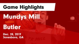 Mundys Mill  vs Butler  Game Highlights - Dec. 28, 2019