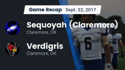Recap: Sequoyah (Claremore)  vs. Verdigris  2017