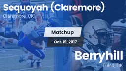 Matchup: Sequoyah  vs. Berryhill  2017