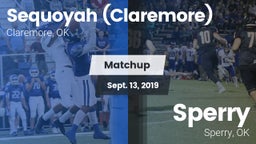 Matchup: Sequoyah  vs. Sperry  2019