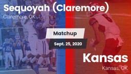 Matchup: Sequoyah  vs. Kansas  2020