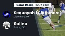 Recap: Sequoyah (Claremore)  vs. Salina  2020