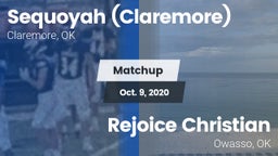 Matchup: Sequoyah  vs. Rejoice Christian  2020
