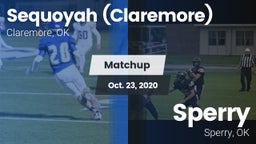 Matchup: Sequoyah  vs. Sperry  2020