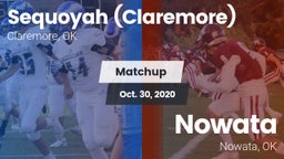 Matchup: Sequoyah  vs. Nowata  2020