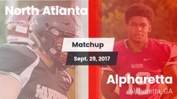 Matchup: North Atlanta High vs. Alpharetta  2017