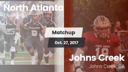 Matchup: North Atlanta High vs. Johns Creek  2017