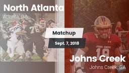 Matchup: North Atlanta High vs. Johns Creek  2018