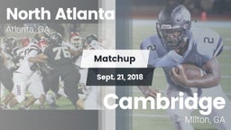 Matchup: North Atlanta High vs. Cambridge  2018