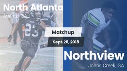 Matchup: North Atlanta High vs. Northview  2018