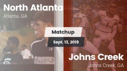 Matchup: North Atlanta High vs. Johns Creek  2019