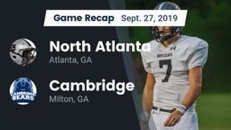 Recap: North Atlanta  vs. Cambridge  2019