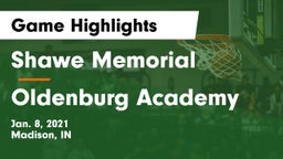 Shawe Memorial  vs Oldenburg Academy  Game Highlights - Jan. 8, 2021
