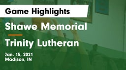 Shawe Memorial  vs Trinity Lutheran  Game Highlights - Jan. 15, 2021