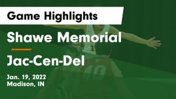 Shawe Memorial  vs Jac-Cen-Del  Game Highlights - Jan. 19, 2022