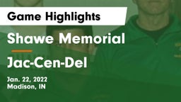 Shawe Memorial  vs Jac-Cen-Del  Game Highlights - Jan. 22, 2022
