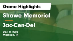 Shawe Memorial  vs Jac-Cen-Del  Game Highlights - Dec. 8, 2023