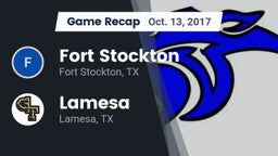 Recap: Fort Stockton  vs. Lamesa  2017