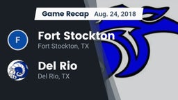 Recap: Fort Stockton  vs. Del Rio  2018
