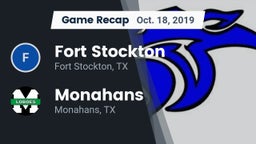Recap: Fort Stockton  vs. Monahans  2019