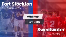Matchup: Fort Stockton High vs. Sweetwater  2019
