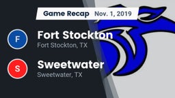 Recap: Fort Stockton  vs. Sweetwater  2019