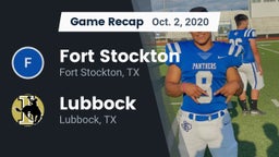Recap: Fort Stockton  vs. Lubbock  2020