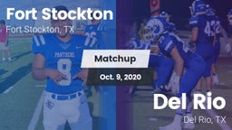 Matchup: Fort Stockton High vs. Del Rio  2020