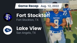 Recap: Fort Stockton  vs. Lake View  2022