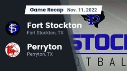 Recap: Fort Stockton  vs. Perryton  2022