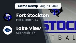 Recap: Fort Stockton  vs. Lake View  2023