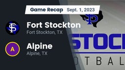 Recap: Fort Stockton  vs. Alpine  2023