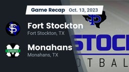 Recap: Fort Stockton  vs. Monahans  2023