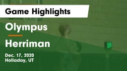 Olympus  vs Herriman  Game Highlights - Dec. 17, 2020
