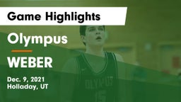 Olympus  vs WEBER  Game Highlights - Dec. 9, 2021