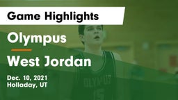 Olympus  vs West Jordan  Game Highlights - Dec. 10, 2021