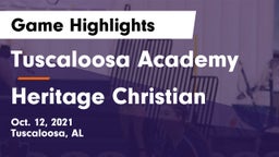 Tuscaloosa Academy  vs Heritage Christian Game Highlights - Oct. 12, 2021