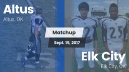 Matchup: Altus  vs. Elk City  2017