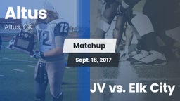 Matchup: Altus  vs. JV vs. Elk City 2017