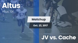 Matchup: Altus  vs. JV vs. Cache 2017
