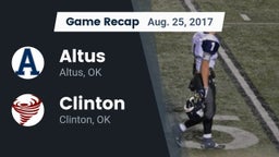 Recap: Altus  vs. Clinton  2017