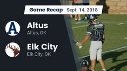 Recap: Altus  vs. Elk City  2018