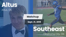 Matchup: Altus  vs. Southeast  2018