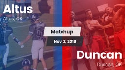 Matchup: Altus  vs. Duncan  2018