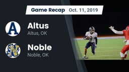 Recap: Altus  vs. Noble  2019
