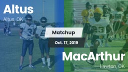 Matchup: Altus  vs. MacArthur  2019