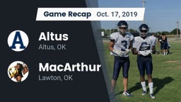 Recap: Altus  vs. MacArthur  2019