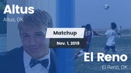 Matchup: Altus  vs. El Reno  2019