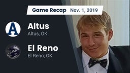 Recap: Altus  vs. El Reno  2019